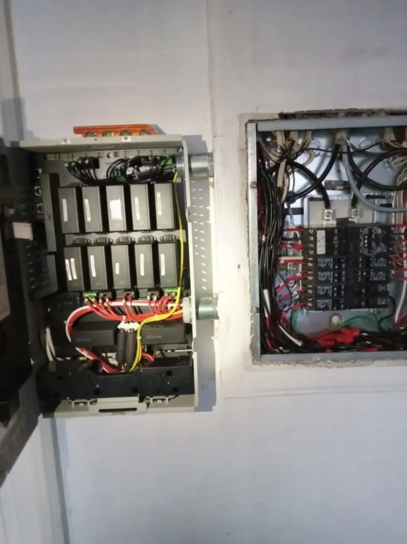 Electrical panel upgrade completed for Indoor Lighting Installation in Brighton
